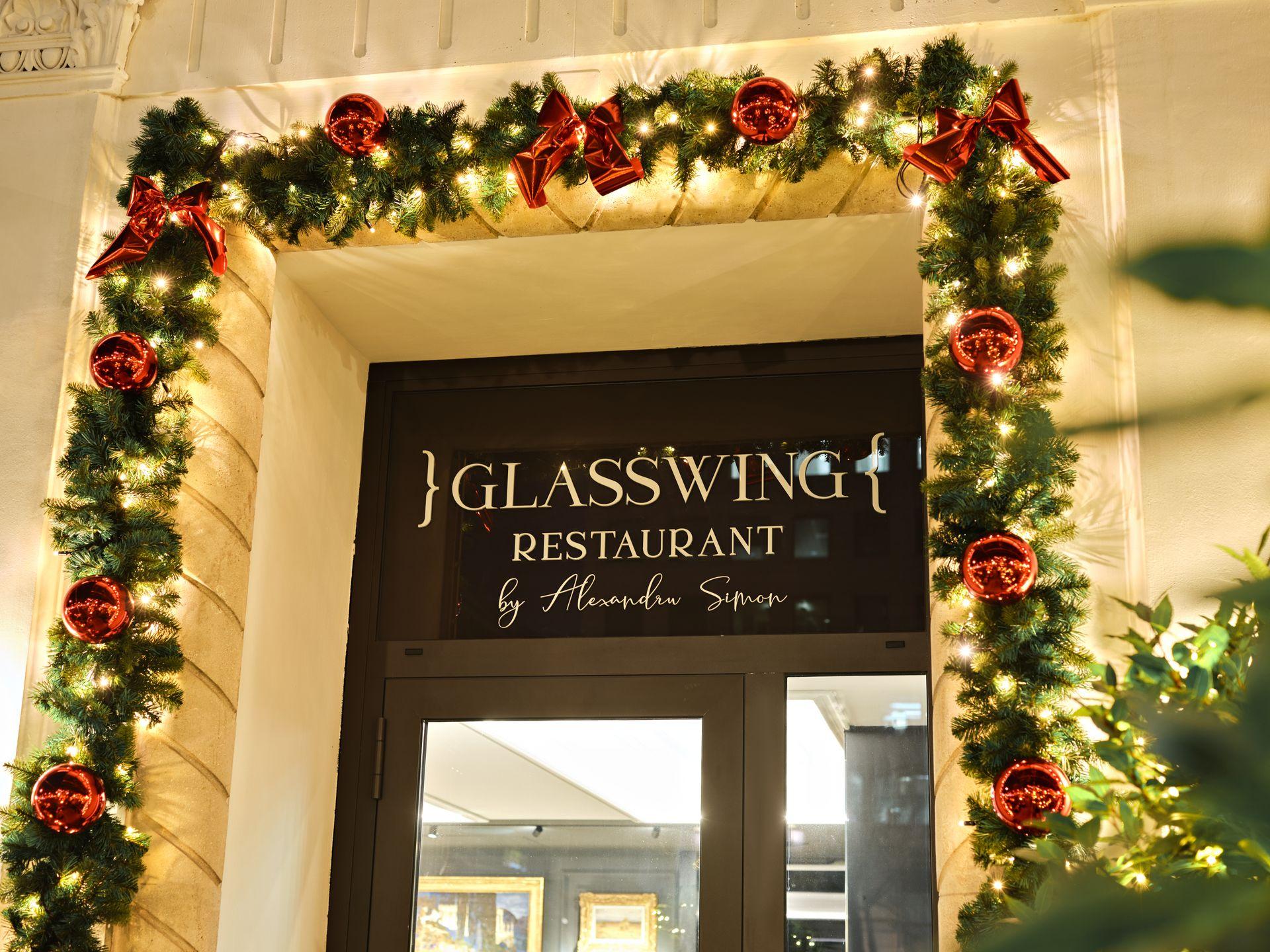 Weihnachtsabend im Glasswing Restaurant
